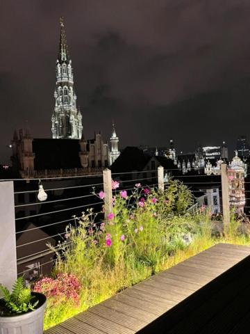 Duplex Dernier Etage Avec Terasse A Deux Pas De La Grand Place 브뤼셀 외부 사진
