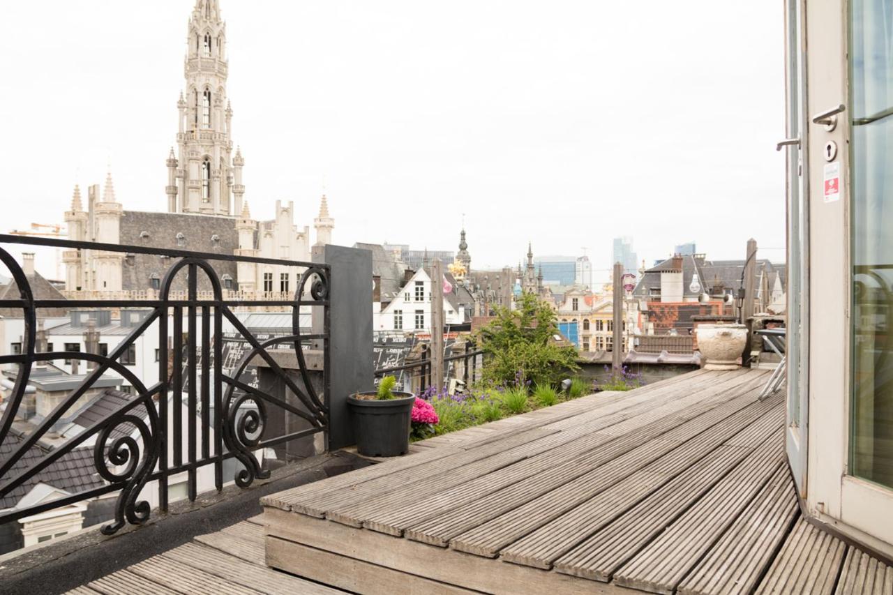 Duplex Dernier Etage Avec Terasse A Deux Pas De La Grand Place 브뤼셀 외부 사진